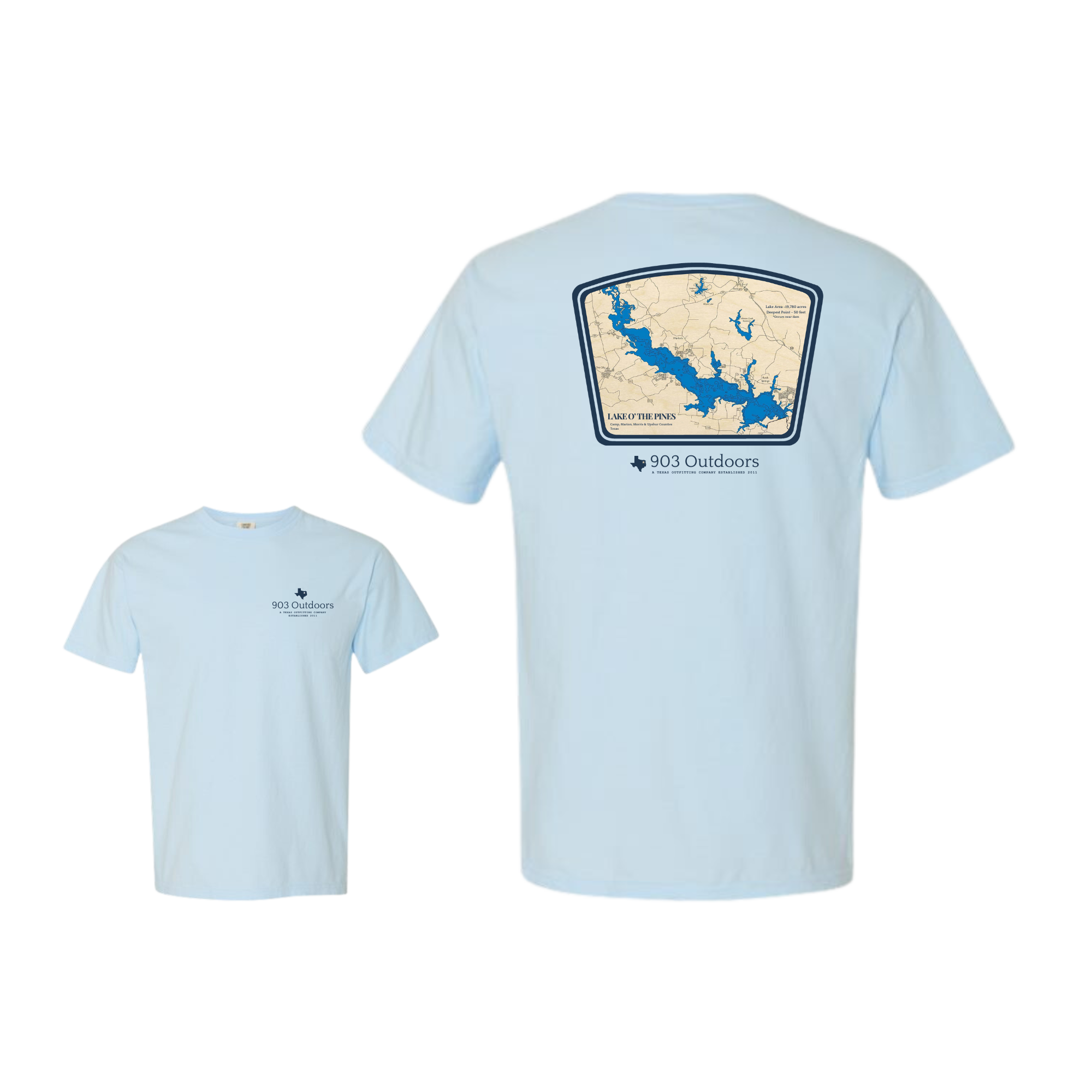 903 - LAKE O' THE PINES  Comfort Colors