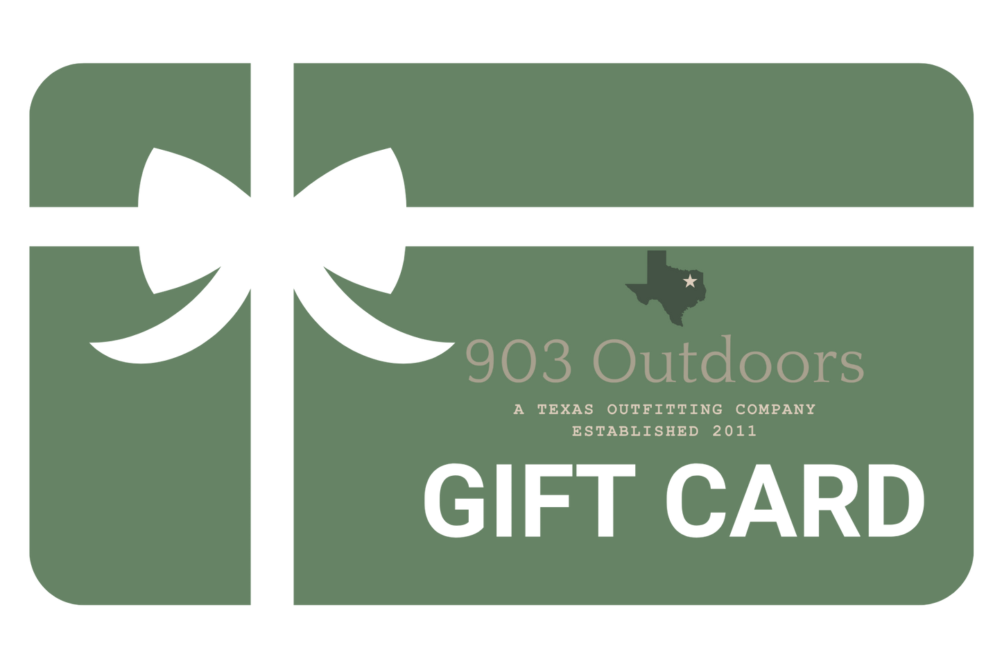 903 Outdoors Gift Card