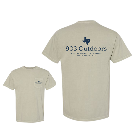 903- Graphic Comfort Colors Pocket Tee