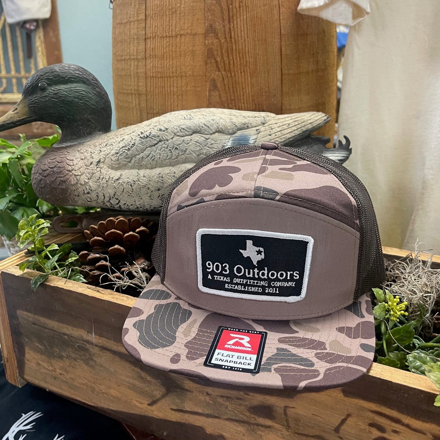 903 Outdoors  - 7 Panel Trucker Patch Cap