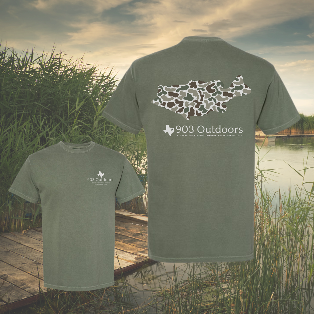 903 Camo Bass Graphic Tshirt