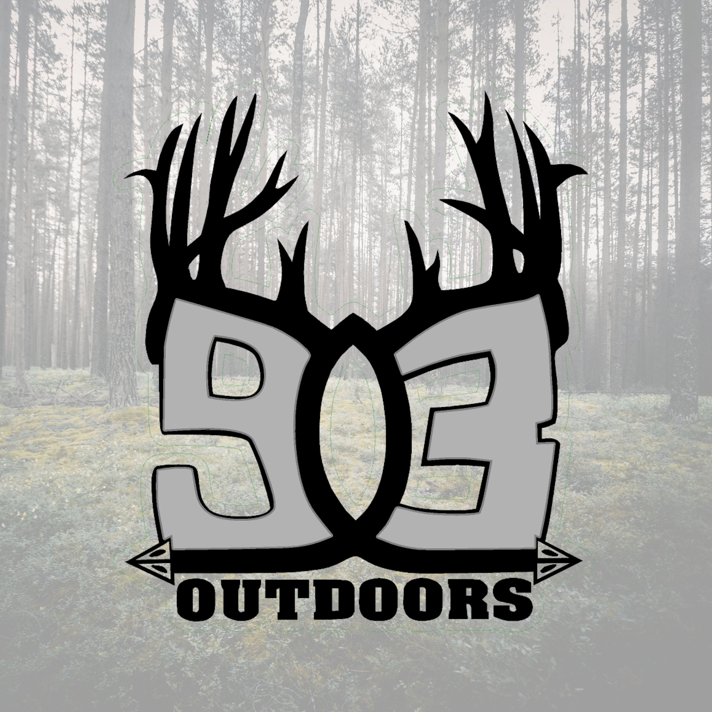903 Digital Logo Sticker