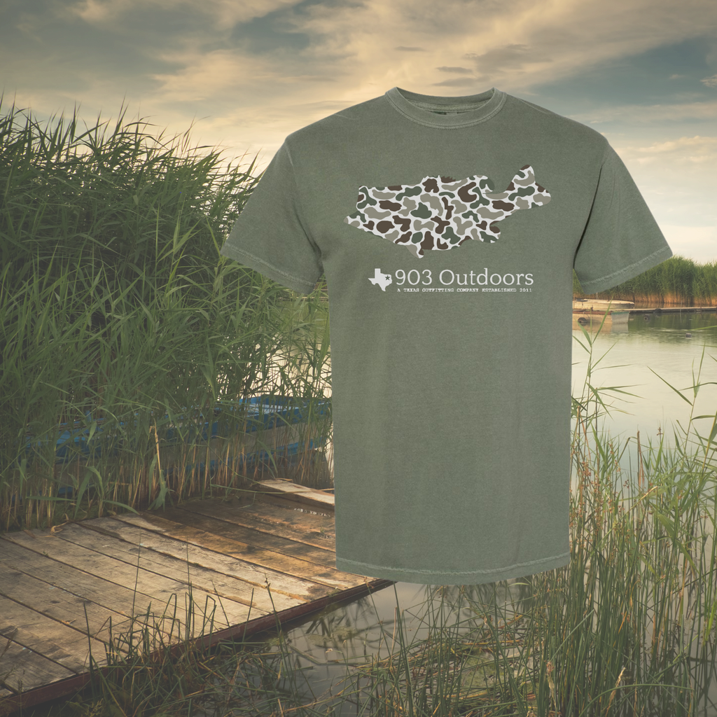 903 Camo Bass Graphic Tshirt